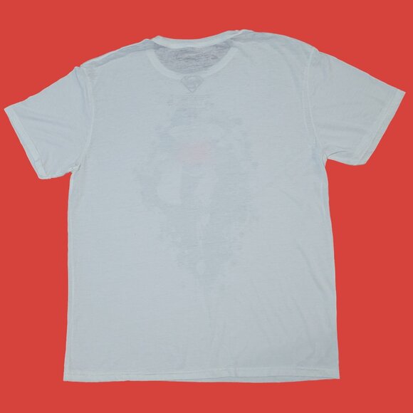 Superman White Graphic T-Shirt - Picture 4 of 5
